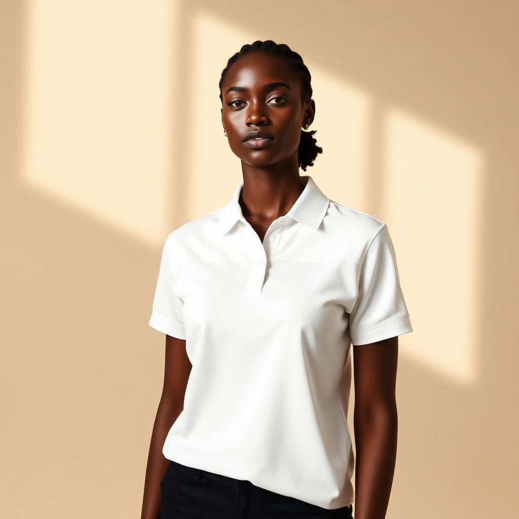 Polo Piquet Feminina personalizável — Camisetas
