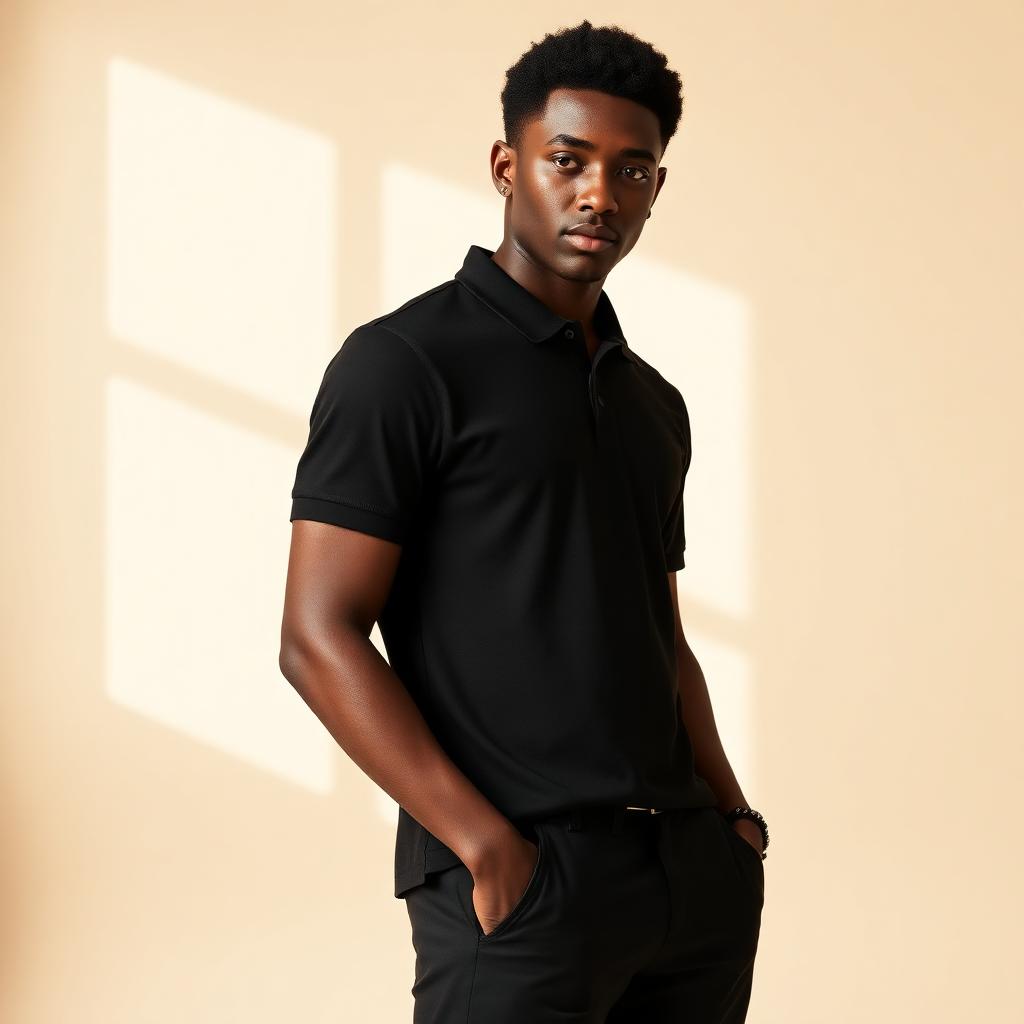 Polo Piquet Masculina personalizável — Camisetas